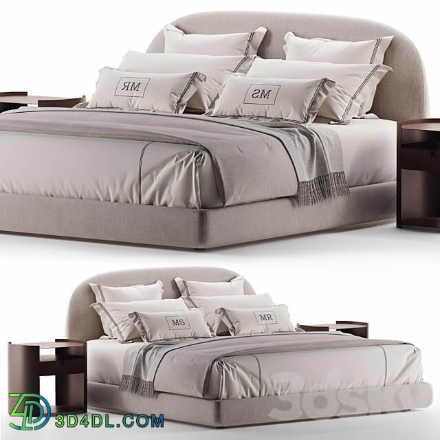 Flou Taormina Bed 3D Models