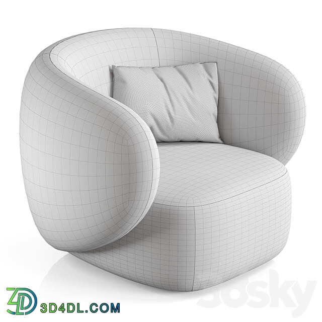Swell Armchair By Grado Design 3D Models