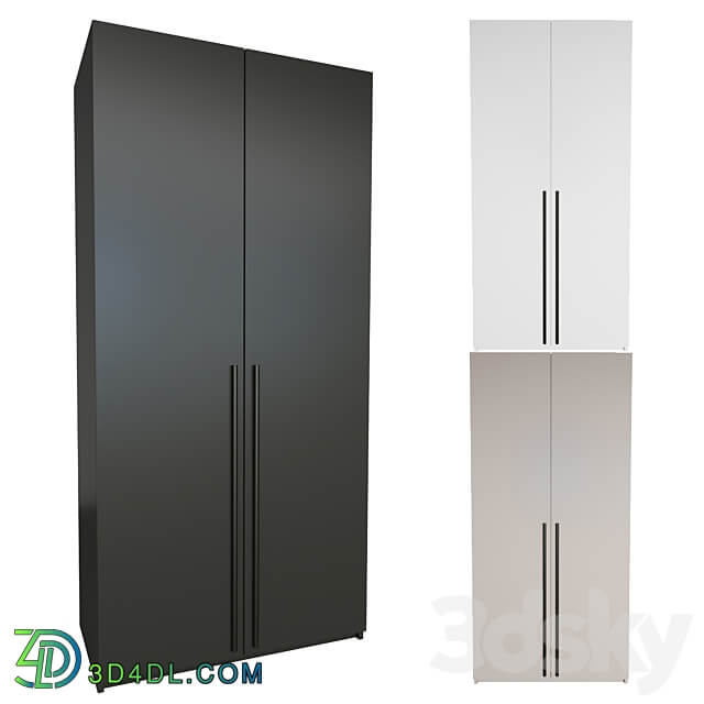 wardrobes LORENA Wardrobe Display cabinets 3D Models