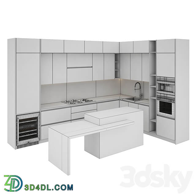 kitchen 0144 Kitchen 3D Models