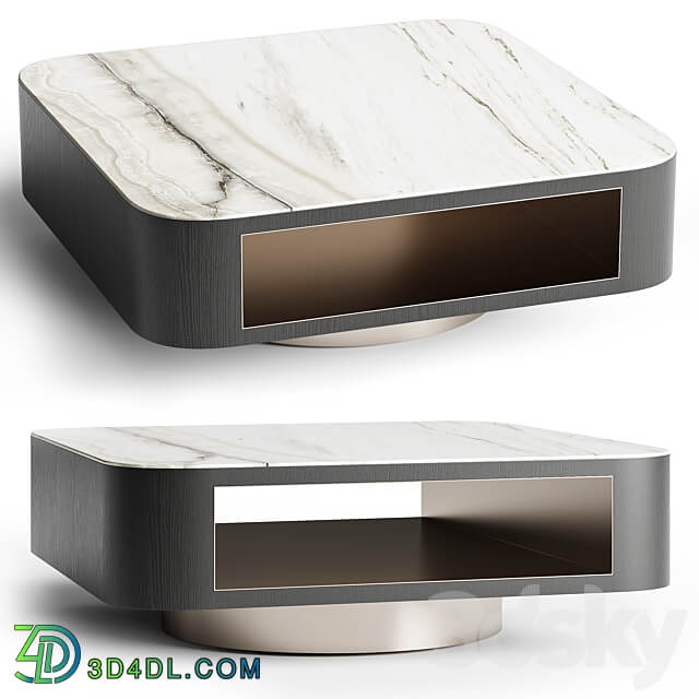 Minotti coffee tables MILTON 3D Models