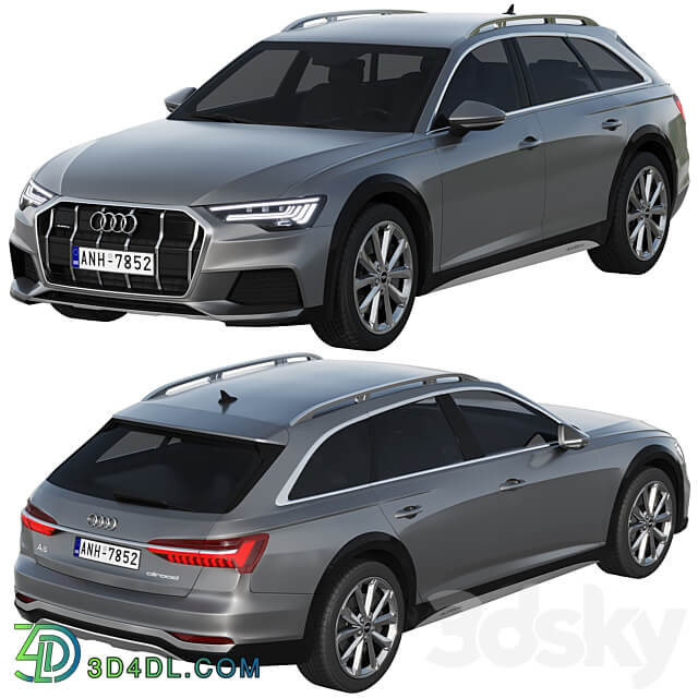Audi A6 allroad quattro 3D Models
