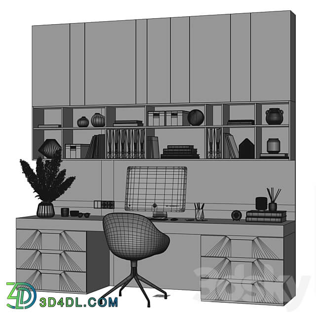 Home Office 2 3D Models