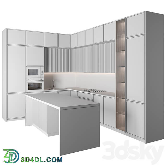 Kitchen 090 Kitchen 3D Models