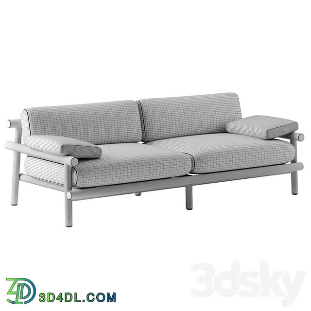 Ayana sofa by B B Italia 3D Models