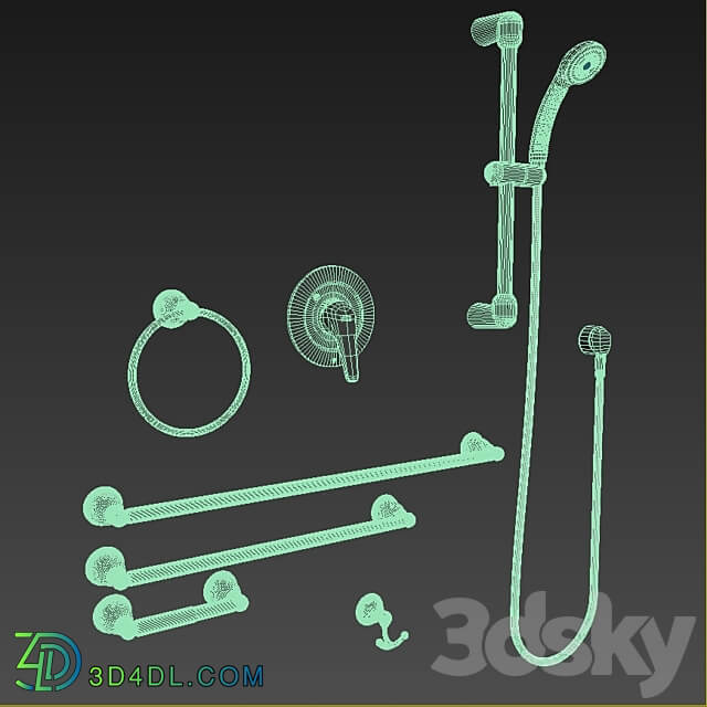 American standard plumbing fixtures 3D Models