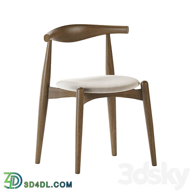 Elbow Dining Chair Carlhansen 3D Models