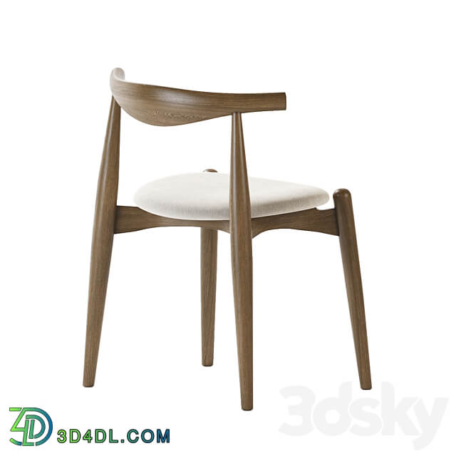 Elbow Dining Chair Carlhansen 3D Models