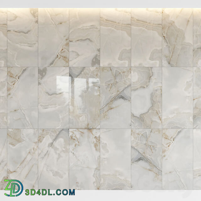 REX Reves Noisette Tile 3D Models