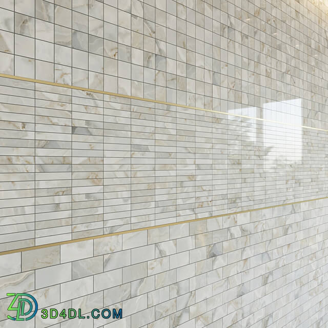 REX Reves Noisette Tile 3D Models