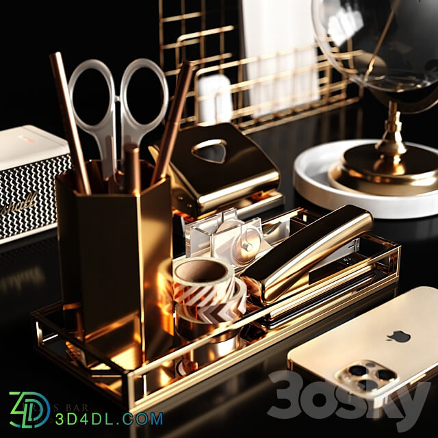 brass bar 3D Models