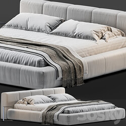 Saba Italia Pixel Bed Bed 3D Models 