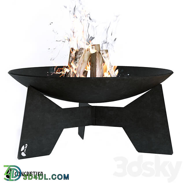 Fire bowl Y100 OM 3D Models