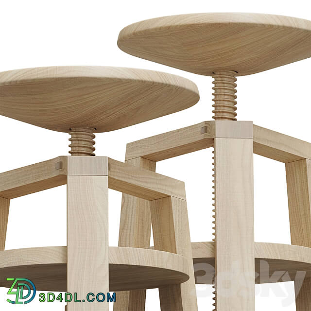 delavelle design stool 3D Models