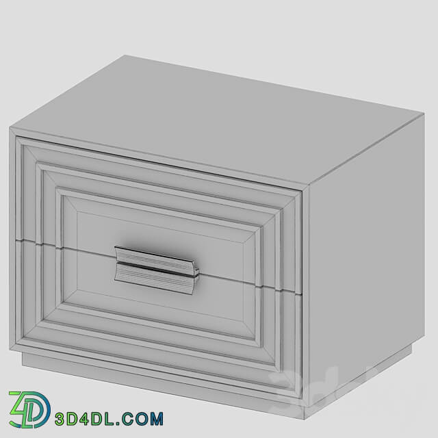 bedside table Diamond Sideboard Chest of drawer 3D Models