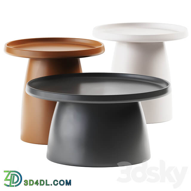 ArtissIn Coffee Table Mushroom Nordic 3D Models