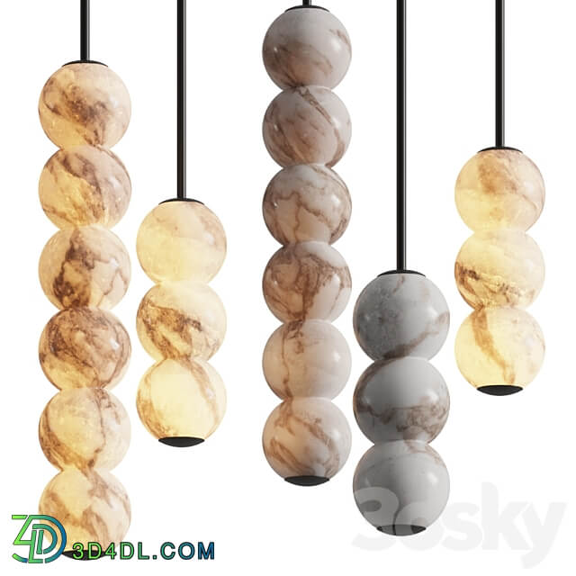 Allied Maker Pearl Pendant Lamps Pendant light 3D Models