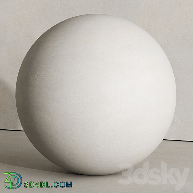 Decorative plaster 01 Stone 3D Models