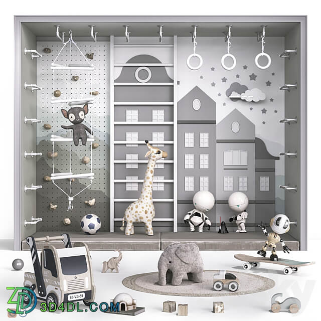 Toys decor and furniture for nursery 125 Miscellaneous 3D Models