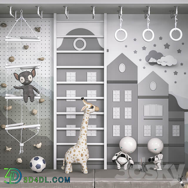 Toys decor and furniture for nursery 125 Miscellaneous 3D Models