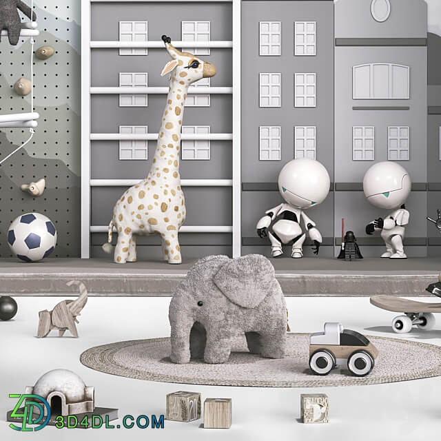 Toys decor and furniture for nursery 125 Miscellaneous 3D Models