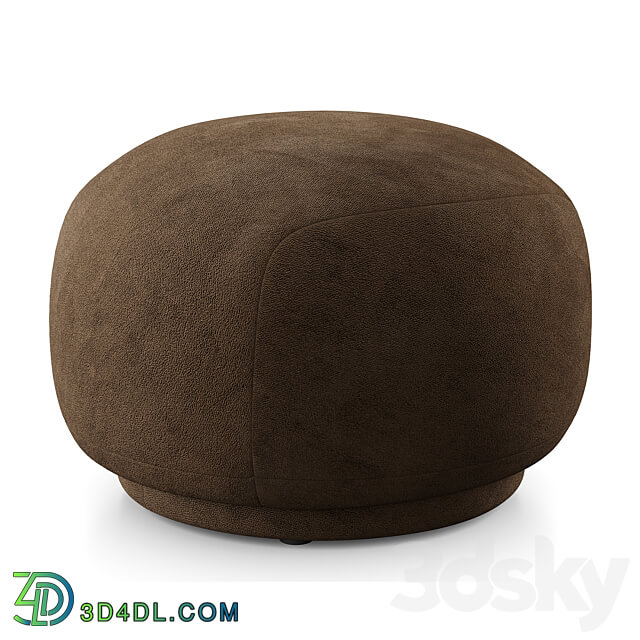 Rico Pouf And Ottoman By Ferm Living 3D Models