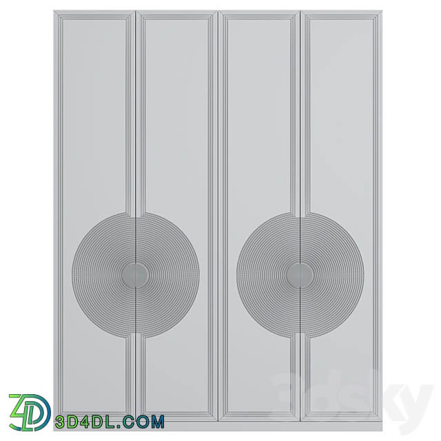 Shkafulkin Prikhozhaya Rishele Wardrobe Display cabinets 3D Models