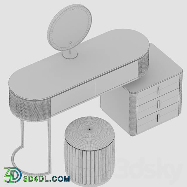 Vanity dressing table 3D Models