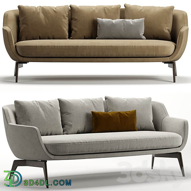 BELT sofa Minotti 3D Models