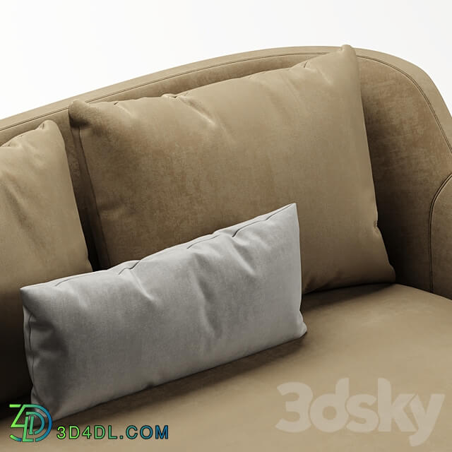 BELT sofa Minotti 3D Models