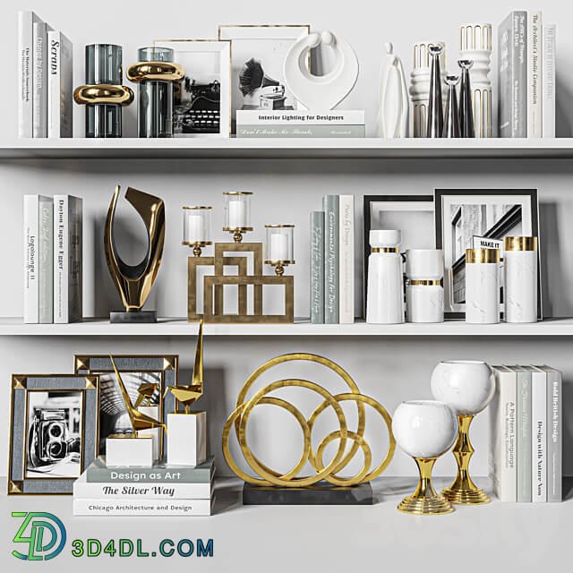 Decorative Set 46 3D Models