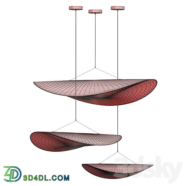 Tense Pendant Lamp Pendant light 3D Models