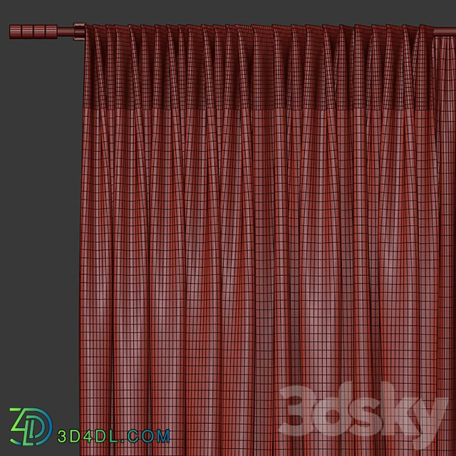 Curtain 968 3D Models
