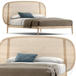 Miniforms SHIKO WIEN double bed Bed 3D Models 