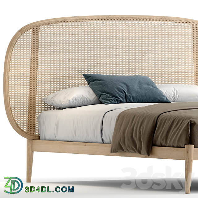 Miniforms SHIKO WIEN double bed Bed 3D Models