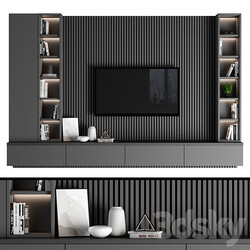 TV Wall 90 3D Models 