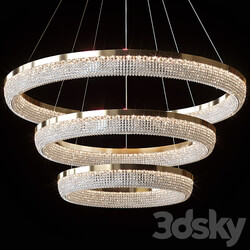 Pendant chandelier CARMEN by Lampatron 45cm 60cm 80cm Pendant light 3D Models 