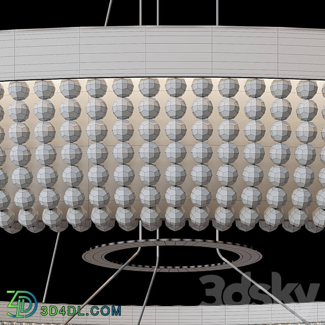 Pendant chandelier CARMEN by Lampatron 45cm 60cm 80cm Pendant light 3D Models