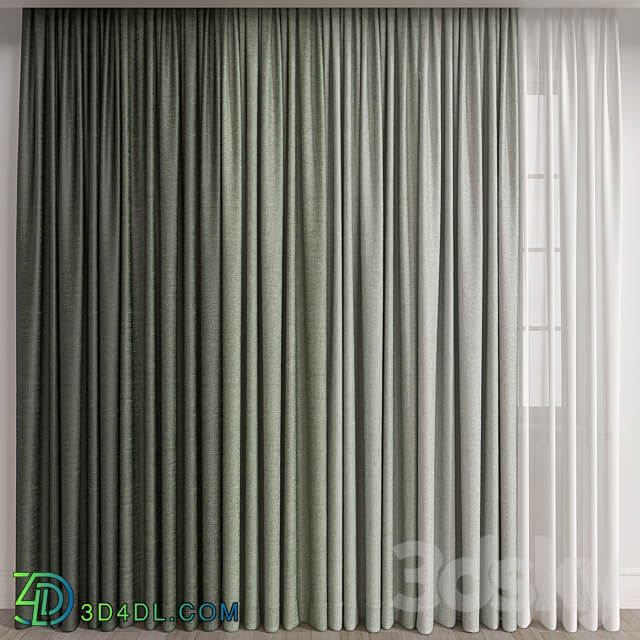 Curtain A022 3D Models