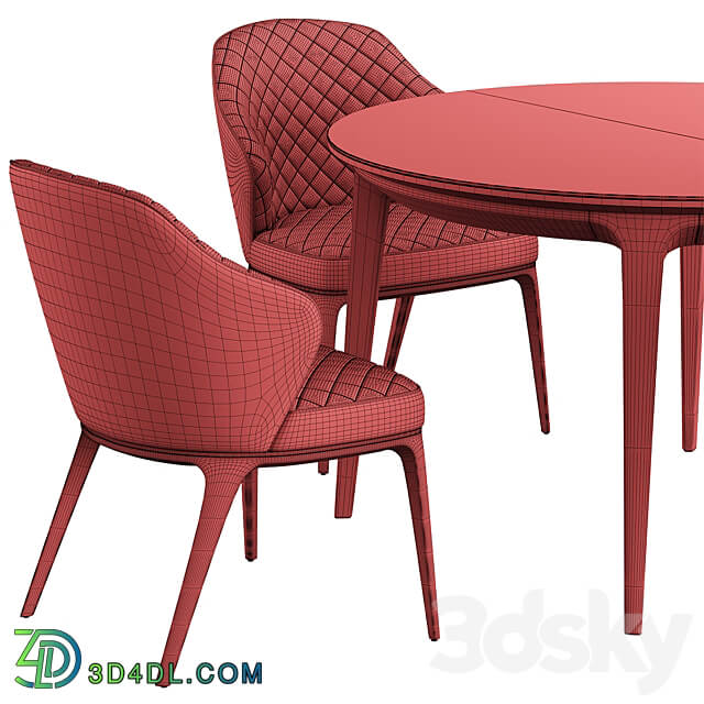 DEAN konyshev Chair Play Table Table Chair 3D Models