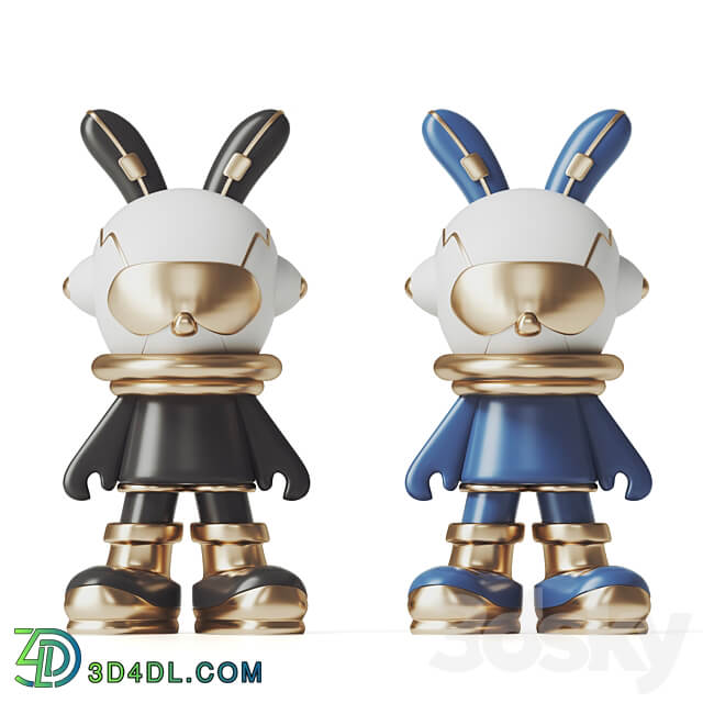 Rabbit Toys 3D Models