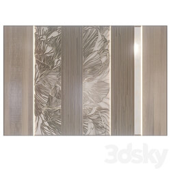 Decorative wall FI02 3D Models 