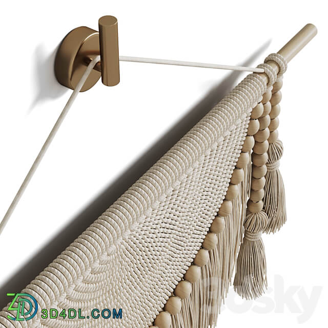 Macrame Wall Hanging Other decorative objects 3D Models