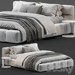 B B Italia Tufty Bed vol 02 Bed 3D Models 
