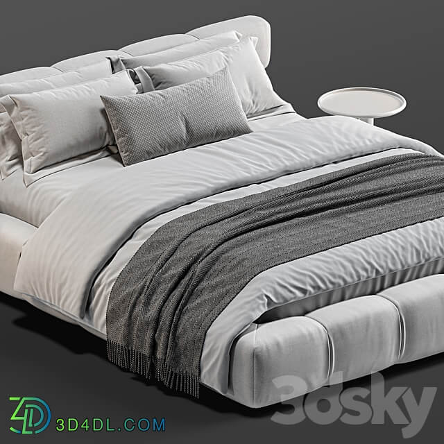 B B Italia Tufty Bed vol 02 Bed 3D Models