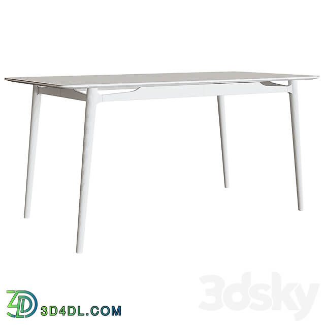 Giano Dining Table Oak 3D Models