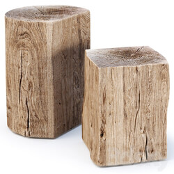 Wooden coffee tables V2 Wooden coffee tables 3D Models 