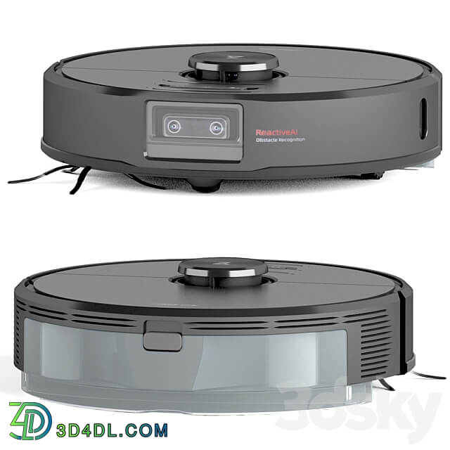 Roborock S6 MaxV Robot Vacuum Cleaner 3D Models