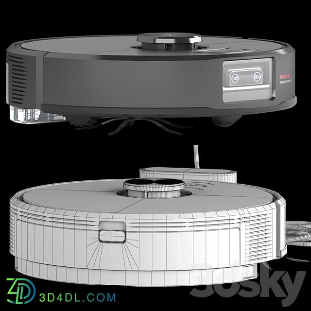 Roborock S6 MaxV Robot Vacuum Cleaner 3D Models