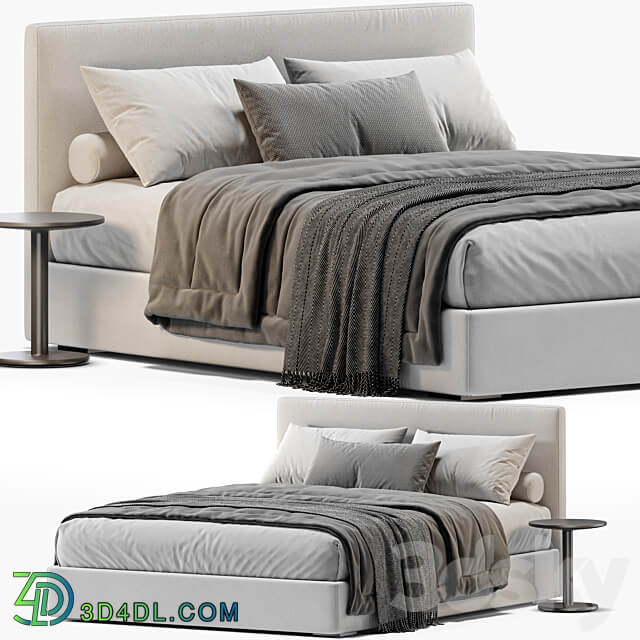 Lema CAMILLE Bed Bed 3D Models